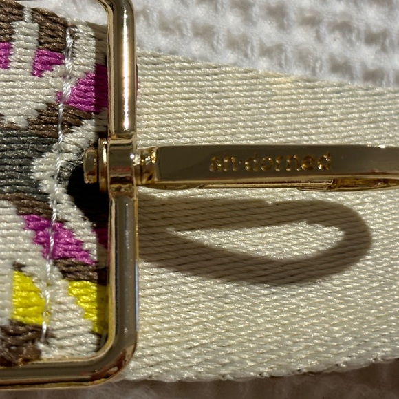 Ah•Dorned New York Aztec Interchangeable Woven Bag Strap NWOT - Picture 2 of 3